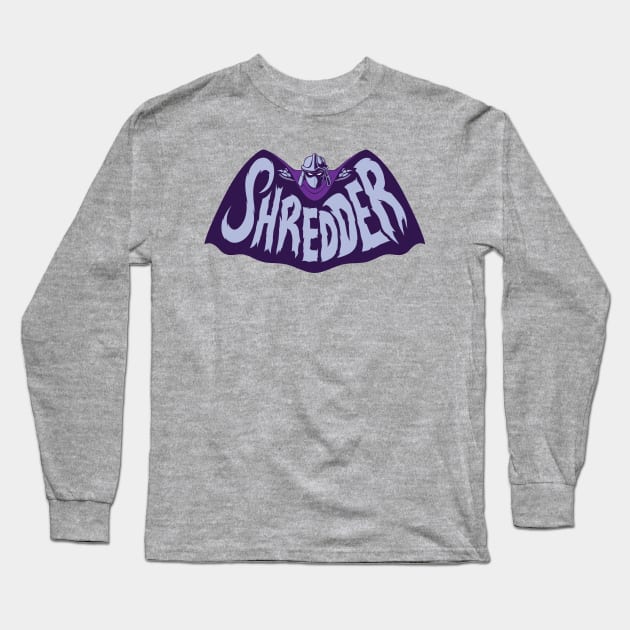 Shred-Man Long Sleeve T-Shirt by Jc Jows